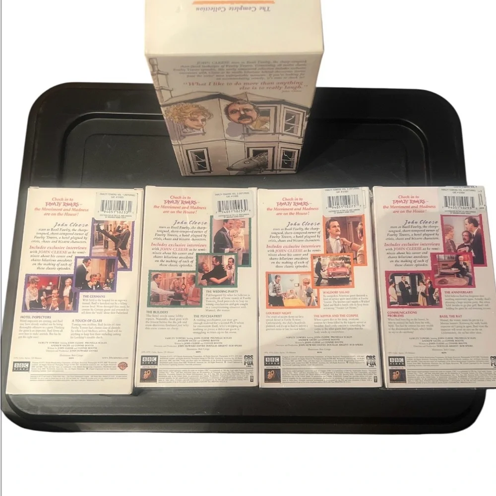 Fawlty Towers Complete Collection VHS Set